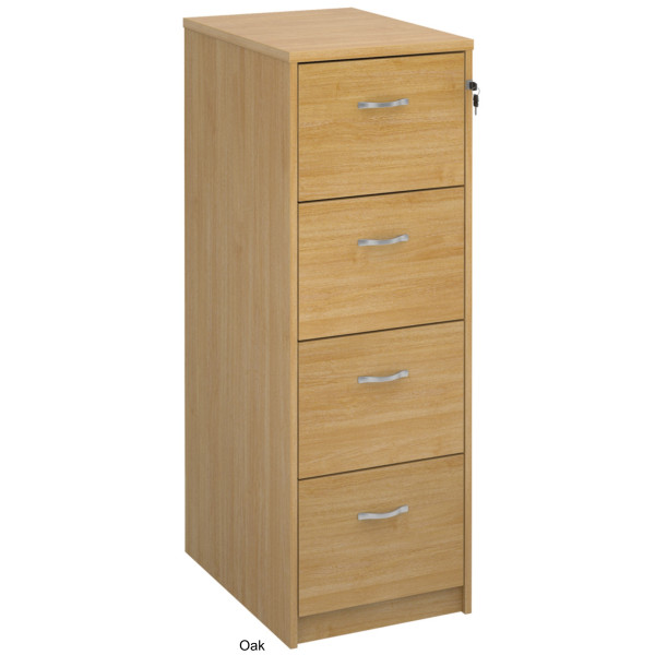 Maestro Lockable Wooden Filing Cabinet - 45KG Capacity Per Draw